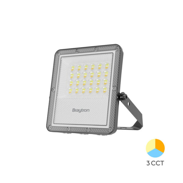 Προβολέας IP65 20W 2200 lm 3CCT (Γκρι) - BT65-02082