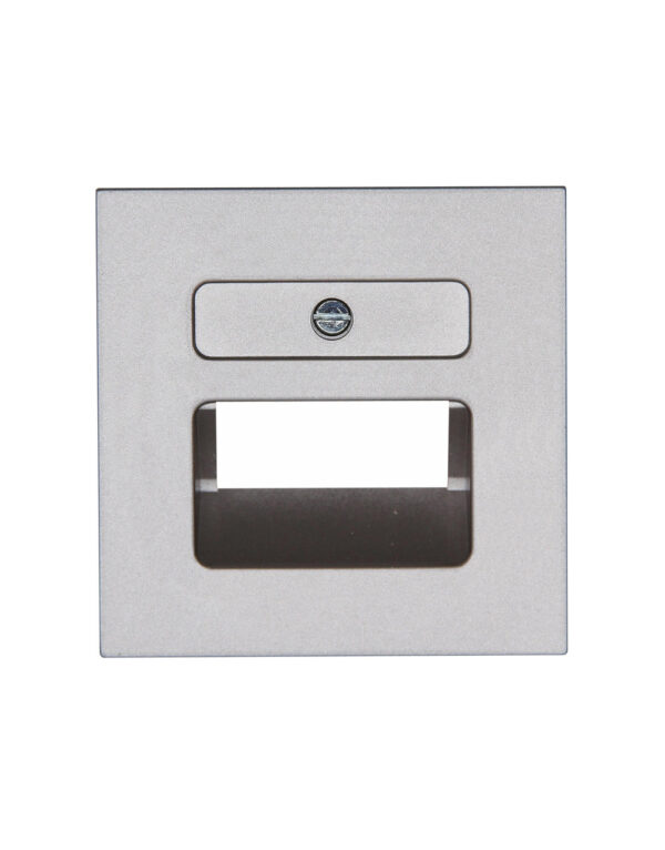 KILA BOLLARD L.H400 E27 DARK GREY FUME GLASS - 1-FR71747