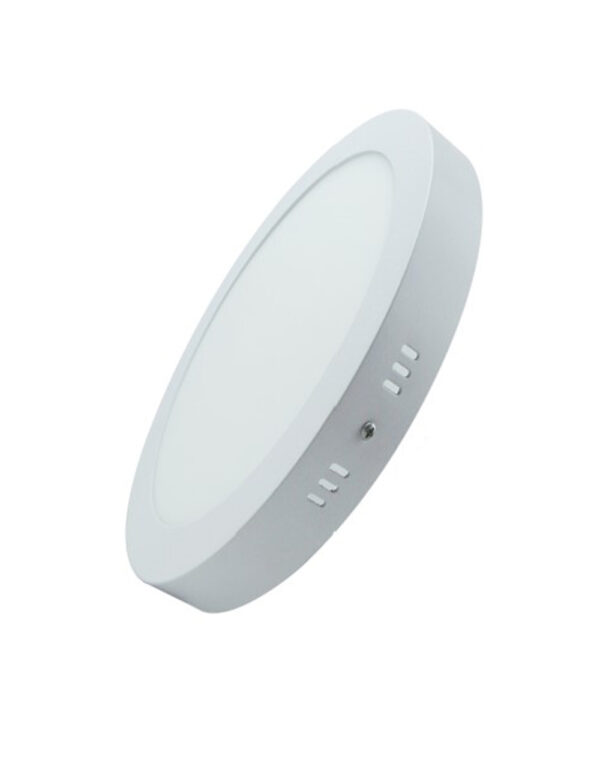ΦΩΤΙΣΤΙΚΟ LED SLIM ΕΞΩΤΕΡΙΚΟ Φ300 24W 4000K 2160lm 120° AC85-265V ΑΛΟΥΜΙΝΙΟΥ ΛΕΥΚΟ UNIVERSE - 1-U002684