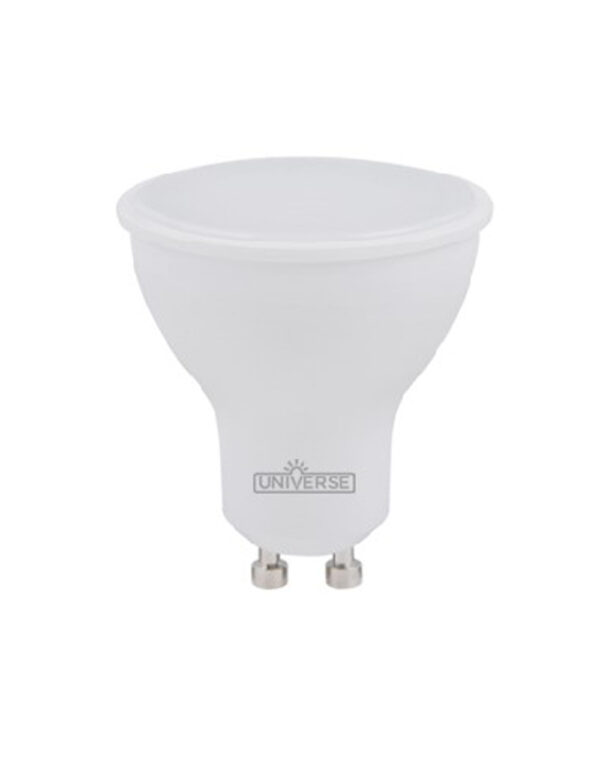 ΛΑΜΠΑ LED SMD MR16 GU10 4W 6500K 220-240V 120° 360lm UNIVERSE - 1-U004329