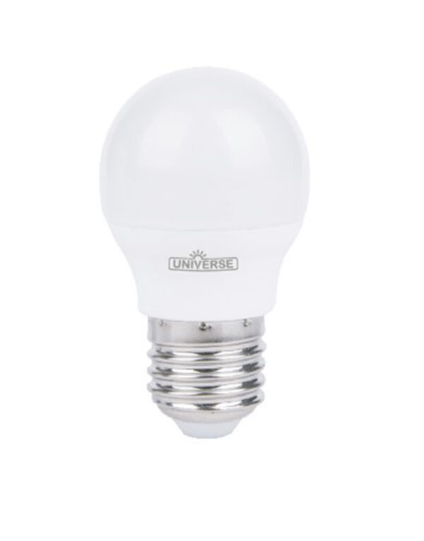 ΛΑΜΠΑ LED SMD ΣΦΑΙΡΑΚΙ G45 7W E27 6500K 220-240V 640lm UNIVERSE - 1-U006606