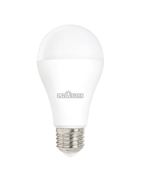 ΛΑΜΠΑ LED SMD Α65 18W E27 4000K 220-240V 1800lm UNIVERSE - 1-U007474