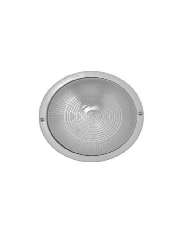 ΧΕΛΩΝΑ ΣΤΡΟΓΓΥΛΗ Φ190 ΜΕ ΣΤΕΦΑΝΙ 1ΧΕ27 ΓΚΡΙ IP54 - 1-U010542