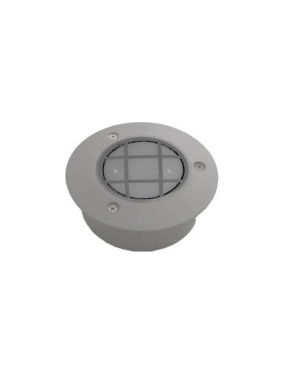 ΑΠΛΙΚΑ ΑΛΟΥΜΙΝΙΟΥ ΜΕ ΠΛΕΓΜΑ Φ125 1ΧG9 ΓΚΡΙ IP54 - 1-U010603