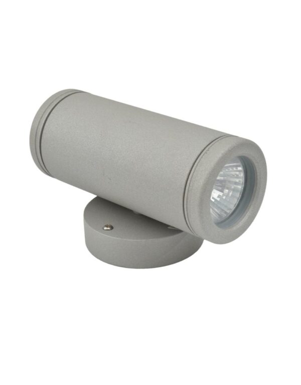 ΑΠΛΙΚΑ ΑΛΟΥΜΙΝΙΟΥ 2ης ΔΕΣΜΗΣ Χ2GU10 ΓΚΡΙ IP65 - 1-U010658