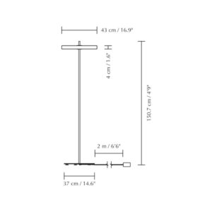 Asteria Floor - LED board 3000 K/ CRI > 80 - 1-UM2337LB01A
