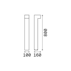 SIRIO PT2 H80 ANTRACITE - 1-ID115061