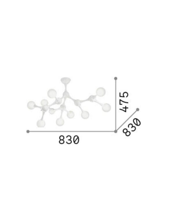 NODINO PL9 BIANCO - 1-ID149622