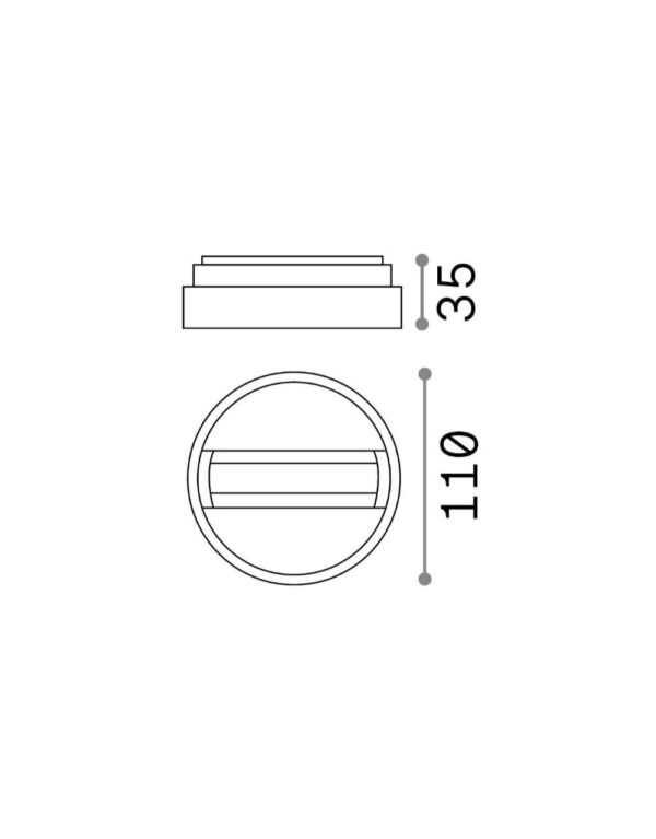 LINK 3-PHASE SINGLE CONNECTION ON-OFF WH - 1-ID170145