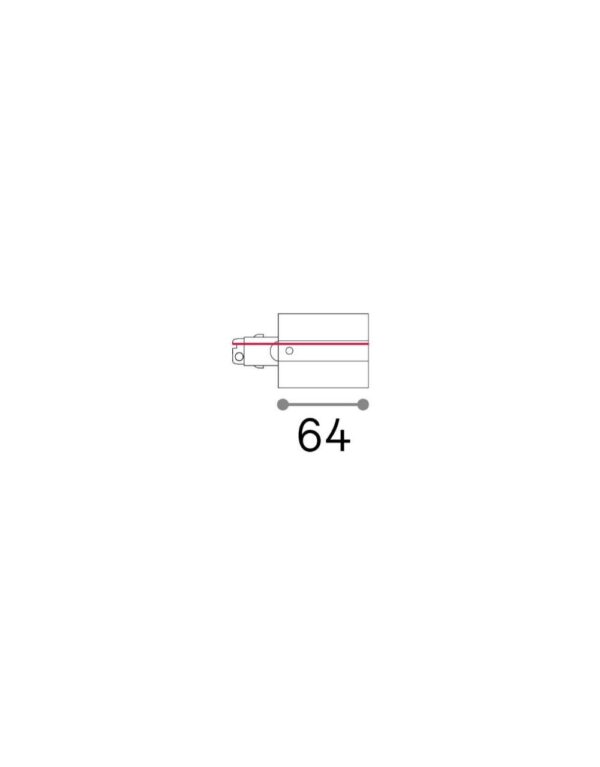 LINK 3-PHASE TRIM MAIN CONN END LEFT ON-OFF BK - 1-ID188089
