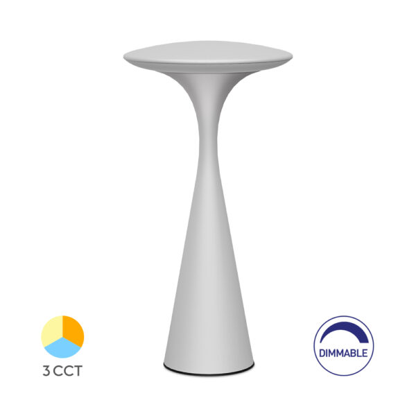 Επαναφορτιζόμενο πορτατίφ "Tower" dimmable 3w CCT - BK06-00090
