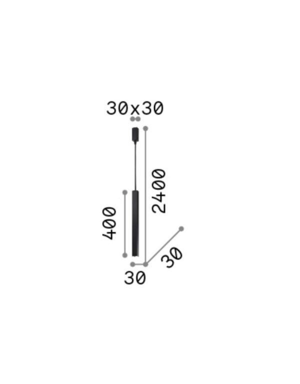 ULTRATHIN SP D040 SQUARE ON-OFF BIANCO - 1-ID194189