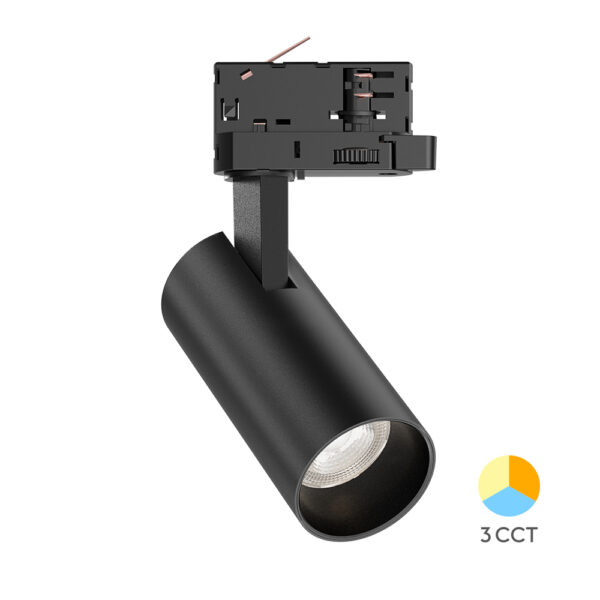 Σποτ τριφασικό Led 15w 3IN1 Μαύρο - BD40-00581