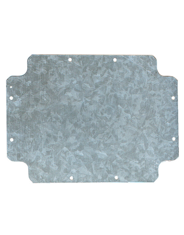 Metal plate dim. 460x380 - 2-EC450P10