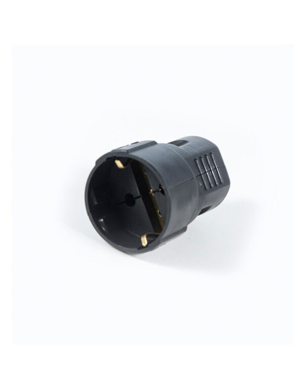 ΦΙΣ ΣΟΥΚΟ ΘΗΛΥΚΟ 240V/16A ΜΑΥΡΟ  UNIVERSE - 2-GR100051