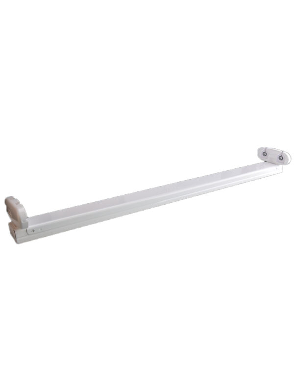 ΦΩΤΙΣΤΙΚΟ ΣΚΑΦΑΚΙ ΑΛΟΥΜΙΝΙΟΥ SLIM 62CM ΓΙΑ ΜΙΑ 'H ΔΥΟ ΛΑΜΠΕΣ LED Τ8 9W UNIVERSE - 2-U003711