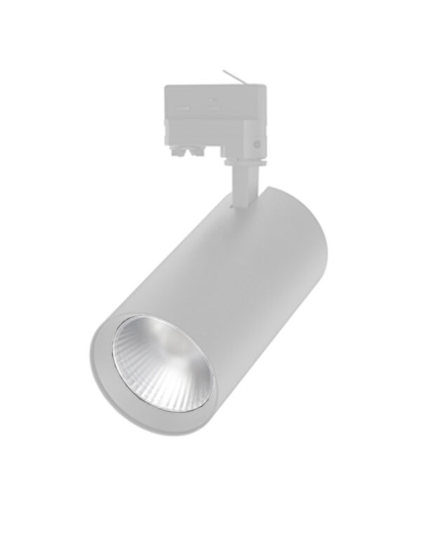 ΦΩΤΙΣΤΙΚΟ ΣΠΟΤ ΡΑΓΑΣ 30W 4000K 2700lm 38° ΛΕΥΚΟ ΜΕ 3Φ ΑΝΤΑΠΤΟΡΑ UNIVERSE - 2-U006538