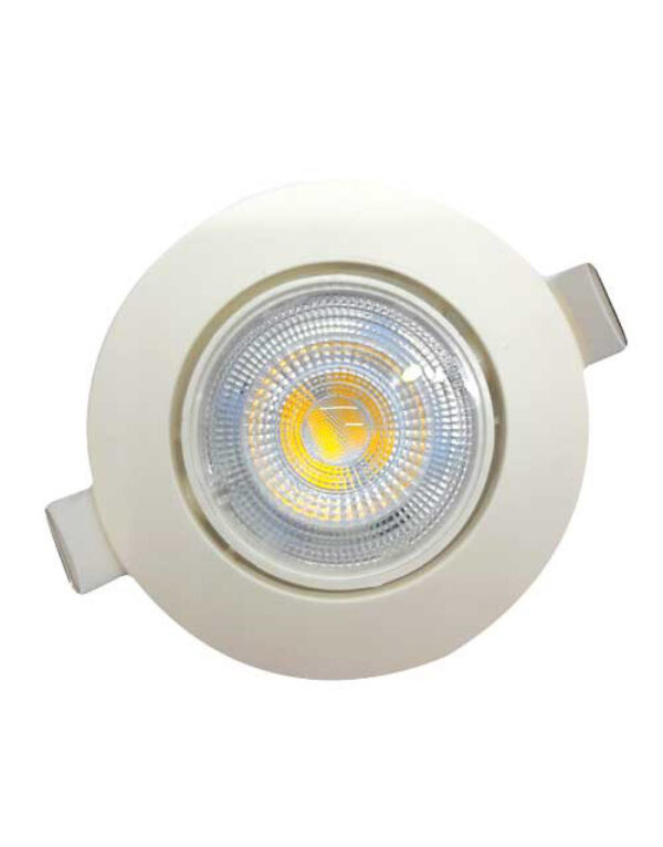 ΦΩΤΙΣΤΙΚΟ ΧΩΝΕΥΤΟ LED Φ85 5,5W 6500K 460lm 38° AC220-240V ΠΛΑΣΤΙΚΟ ΛΕΥΚΟ/ΑΣΗΜΙ/ΜΑΥΡΟ UNIVERSE - 2-U007757
