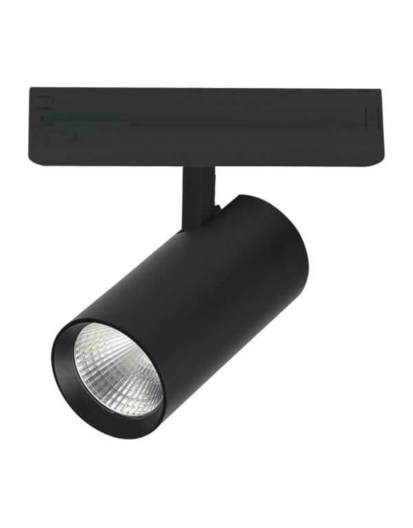 ΦΩΤΙΣΤΙΚΟ ΣΠΟΤ ΡΑΓΑΣ 30W CCT TUNABLE 3000/4000/6000K 2850lm 38° ΜΑΥΡΟ  ΜΕ ΤΡΙΦΑΣΙΚΟ T-SHAPE DRIVER ΑΝΤΑΠΤΟΡΑ UNIVERSE - 2-U008631