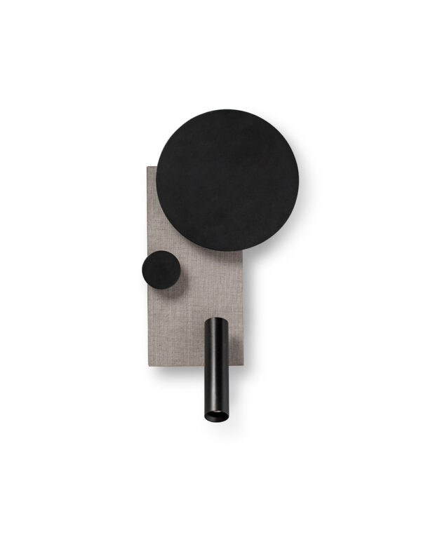 KLEE LEFT WALL L. GREY LED 10W READER 3W 2700K DIM - 1-FR20066
