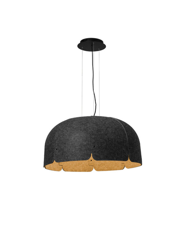 MUTE DARK GREY/BROWN LED 24W 3000K - 1-FR20102