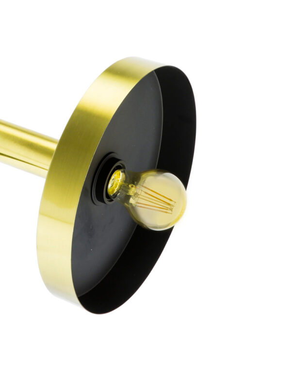 WHIZZ GOLD/BLACK WALL LAMP 1XE27 - 1-FR20165-96