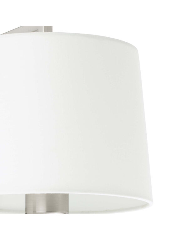 FRAME MATT NICKEL WALL L. W/LED READER WH SHADE - 1-FR20172-01