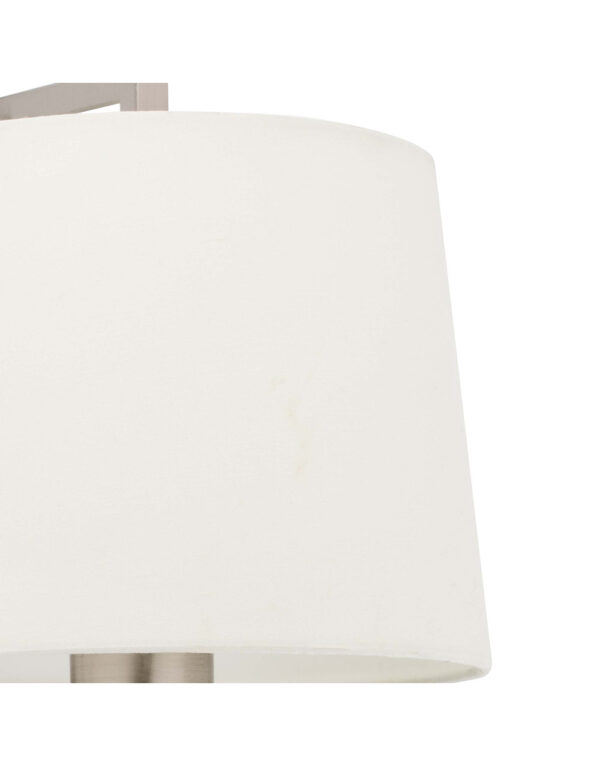 FRAME MATT NICKEL WALL L. W/LED READER BG SHADE - 1-FR20172-02