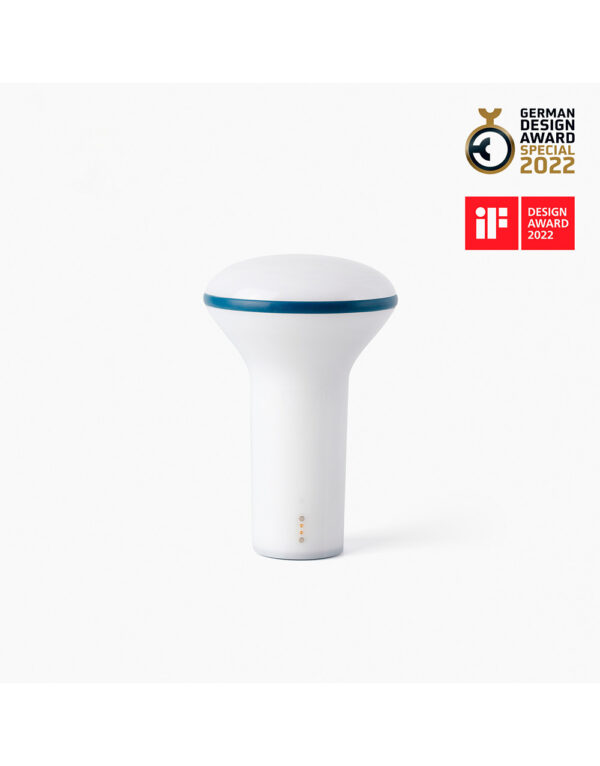 BUDDY PORTABLE LAMP WHITE Y DARK BLUE 3W - 1-FR20209