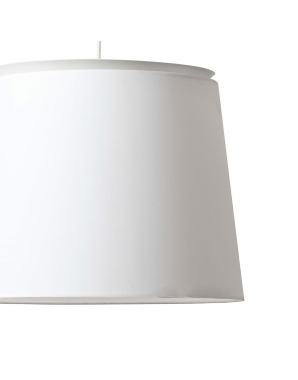 SAVOY WHITE PENDANT LAMP W/WHITE SHADE - 1-FR20308-89