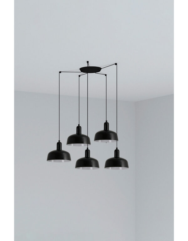 TATAWIN PENDANT SHADE S BLACK 1xE27 5L - 1-FR20340-117-5L