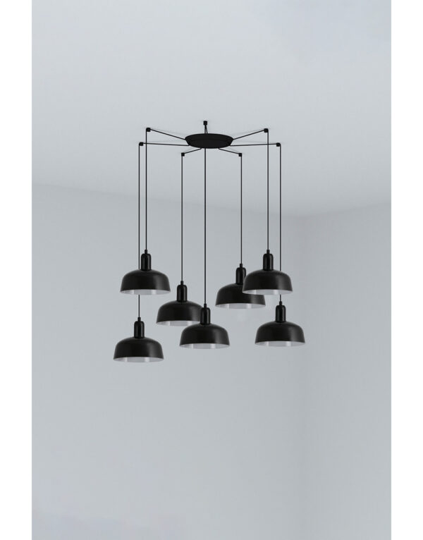 TATAWIN PENDANT SHADE S BLACK 1xE27 7L - 1-FR20340-117-7L