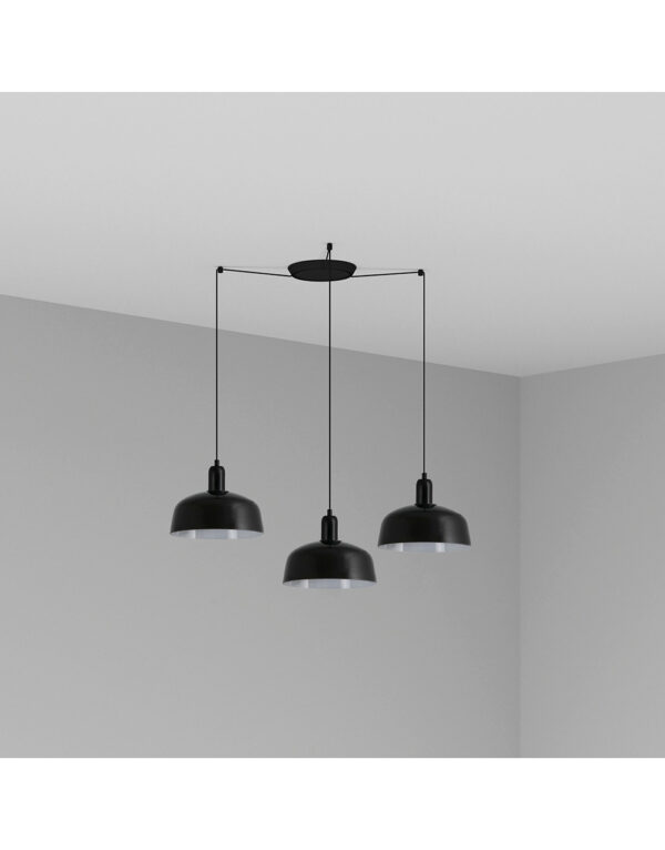 TATAWIN PENDANT SHADE M BLACK 1xE27 3L - 1-FR20340-120-3L