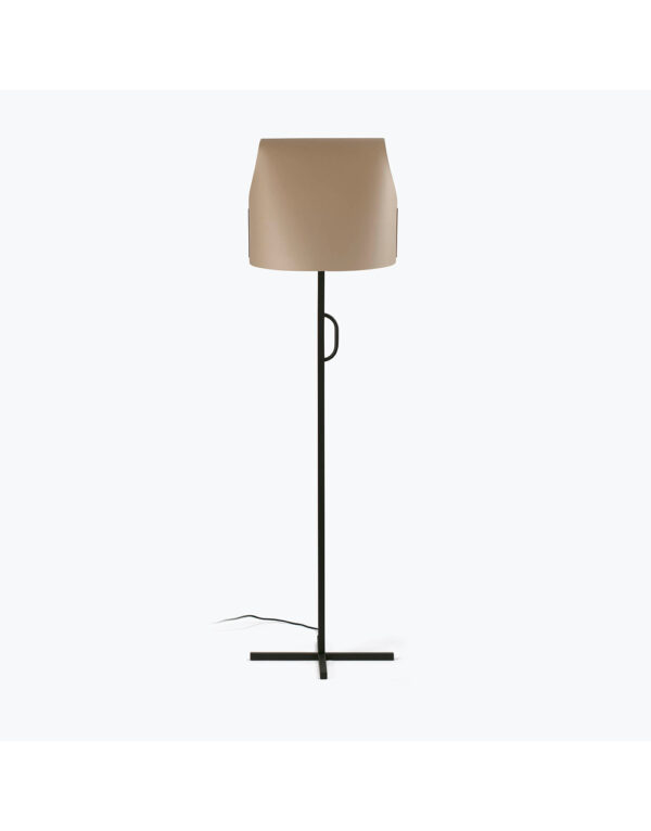 LUANG BLACK-CAMEL FLOOR LAMP 1XE27 - 1-FR23003-60