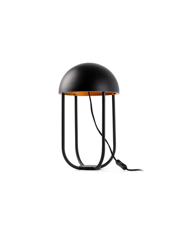 JELLYFISH BLACK TABLE LAMP - 1-FR24522