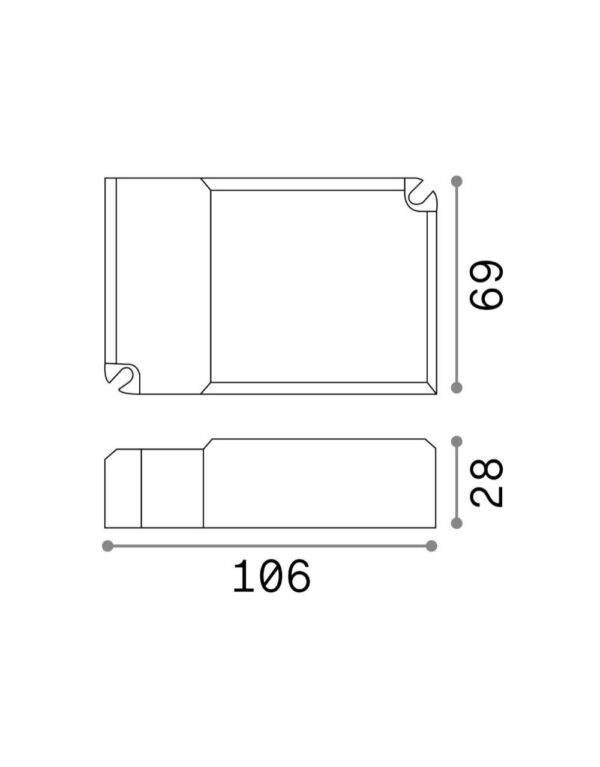 LED PANEL DRIVER DALI/PUSH 45W 1000mA - 1-ID247847