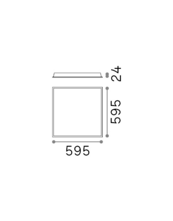 LED PANEL FI CRI80 3000K - 1-ID249711