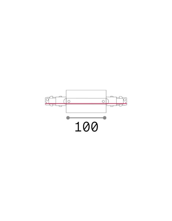 LINK 3-PHASE TRIM MAIN CONN MIDDLE DALI 1-10V BK - 1-ID256092