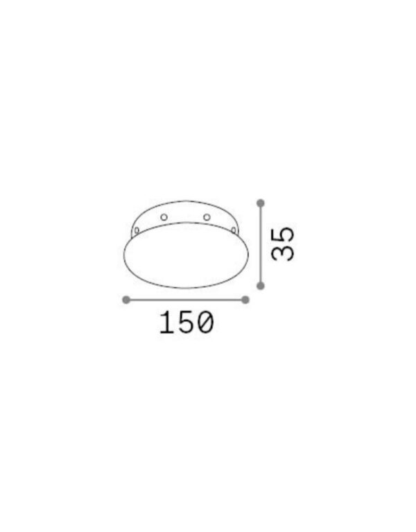 ROSONE MAGNETICO 8 LUCI BIANCO - 1-ID272429