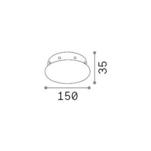 ROSONE MAGNETICO 8 LUCI RAME - 1-ID272443