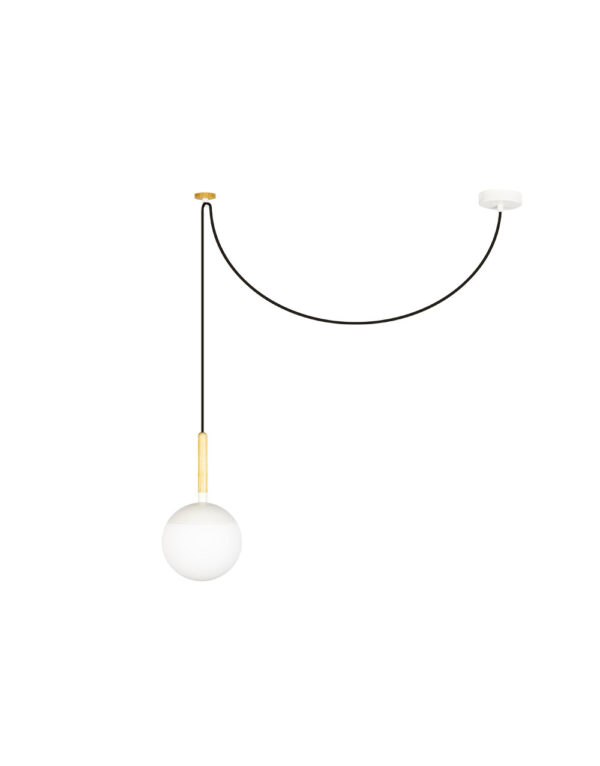 MINE PC WHITE PENDANT LAMP - 1-FR28209