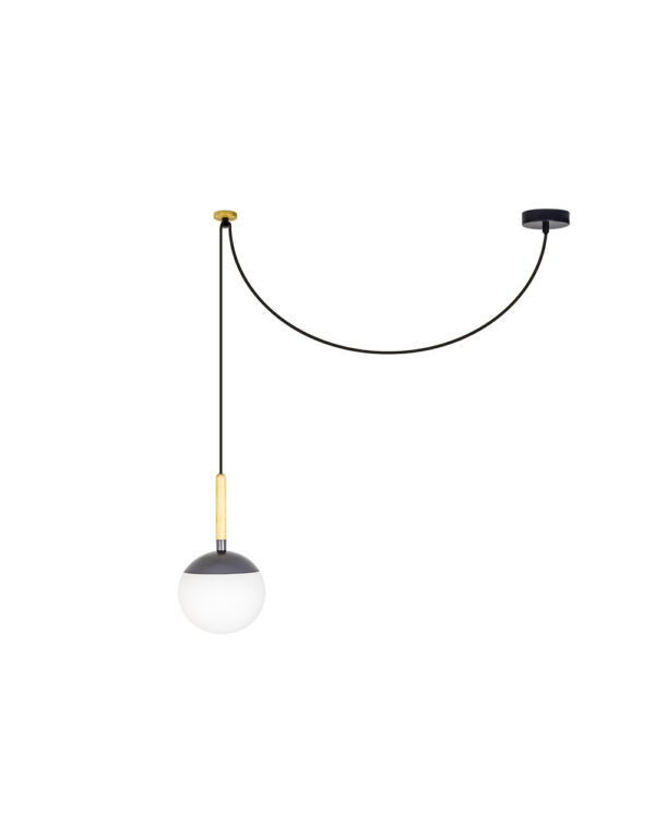 MINE PC GREY PENDANT LAMP - 1-FR28210