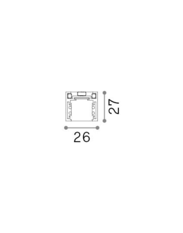 EGO PROFILE LOW 2000 mm WH - 1-ID282916