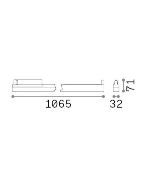 DISPLAY ACCENT D1065 3000K WH - 1-ID283524