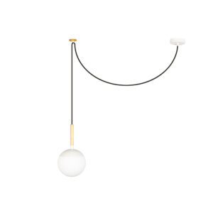 MINE WHITE PENDANT LAMP - 1-FR28375