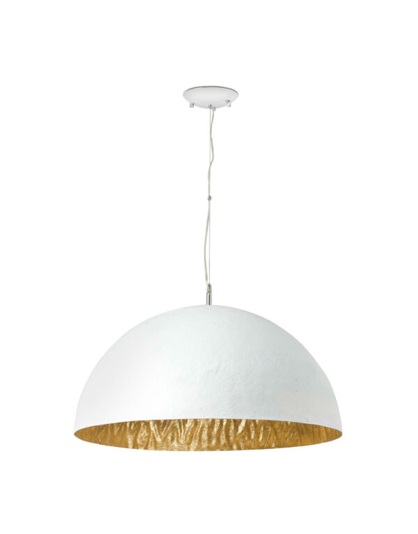 MAGMA-Q WHITE AND GOLD PENDANT LAMP 3 X E27 60W - 1-FR28399