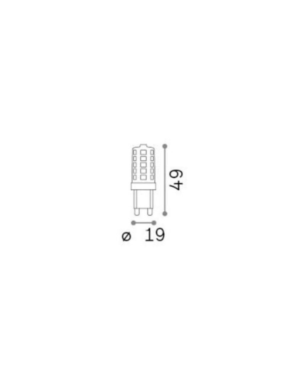 G9 3.0W 3000K CRI80 DIMM - 1-ID288215