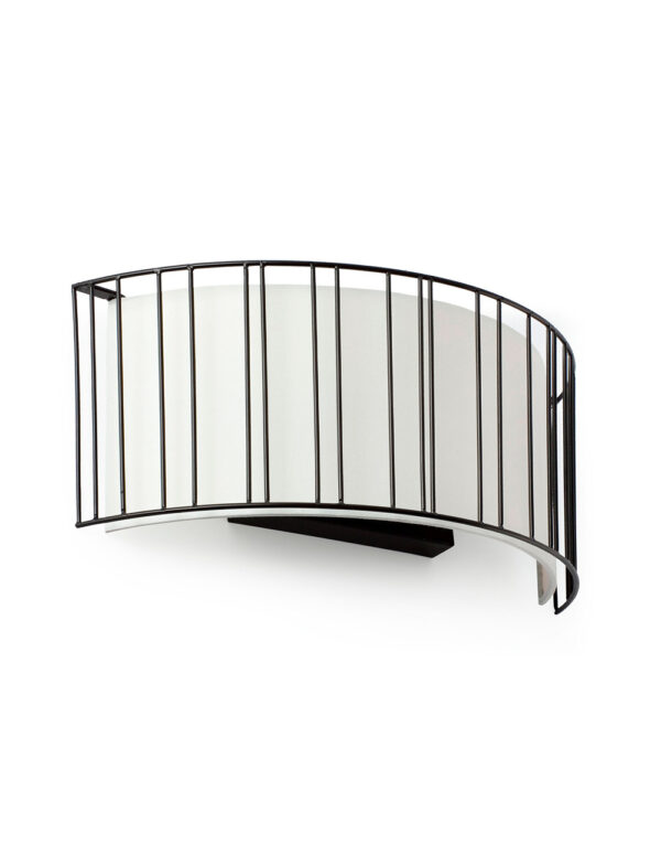LINDA WALL LAMP BLACK 2 x E27 15W - 1-FR29310