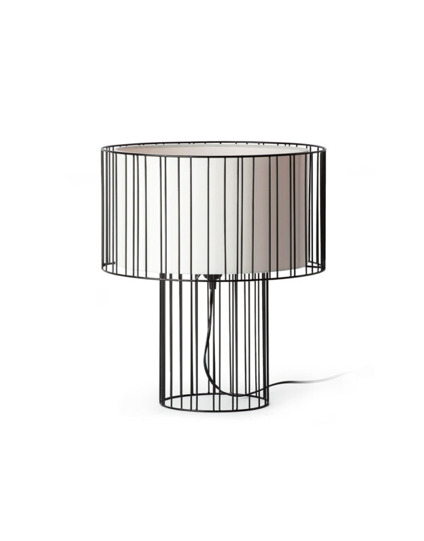 LINDA TABLE LAMP BLACK 1 x E27 100W - 1-FR29311
