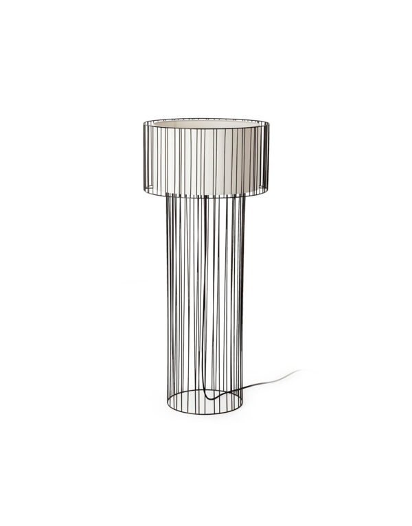 LINDA FLOOR LAMP BLACK 1 x E27 100W - 1-FR29312